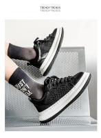 Moda 2025 Zapatos Blancos Cómodos y Ligeros para Hombres en Primavera y Verano - details 19
