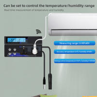 Controlador Digital de temperatura para acuario, termorregulador de humedad, 0-80 ℃, conexión WIFI, 0-90% RH - details 4