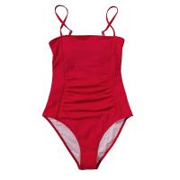 Bikini Sexy de una pieza para Mujer, moda con almohadillas para sujetador, traje de baño sin soporte de acero, Biquinis femeninos 2024, BañAdores para Mujer - details 13