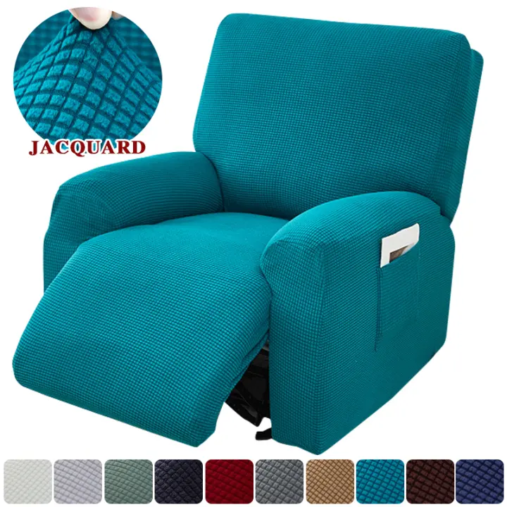 DUDUME Funda elástica de Jacquard para sofá reclinable, cubierta protectora para sillón perezoso, decoración del hogar - 1