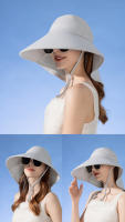 Gorra de Sol con Protección UV 100% para Mujer Sombrero de Verano con Tirantes Grandes - details 20