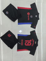 S 24-25 Barcelona Visitante Negro No.19 Uniforme de Fútbol del Club Camiseta Infantil Talla 14-30 - details 5