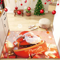 Alfombras de Navidad,Navidad Antideslizante Felpudo, Decoración de Navidad,Absorbente, Alfombrillas Decorativas para el Salón el Baño la Cocina, Welcome Felpudo de Puerta - details 11