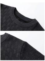 Suéter informal para hombre, Jersey de punto grueso, suéter de moda para hombre, Top cálido de otoño e invierno 4XL - details 28