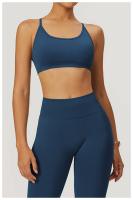 Sujetador de Yoga de Cara Completa Top de Espalda Hueco Transpirable Secado Rápido para Yoga y Estiramiento Material de Nylon para Exteriores Hecho en China - details 17