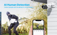 ZOSI-sistema de cámaras de seguridad 4K Ultra HD NVR, 8 canales, 8MP, PoE, detección de personas inteligentes, videovigilancia al aire libre, cámara IP - details 4