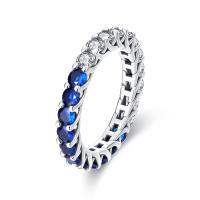 Anillo de Plata Esterlina 925 con Zirconia de Estrella de Copo de Nieve - details 27