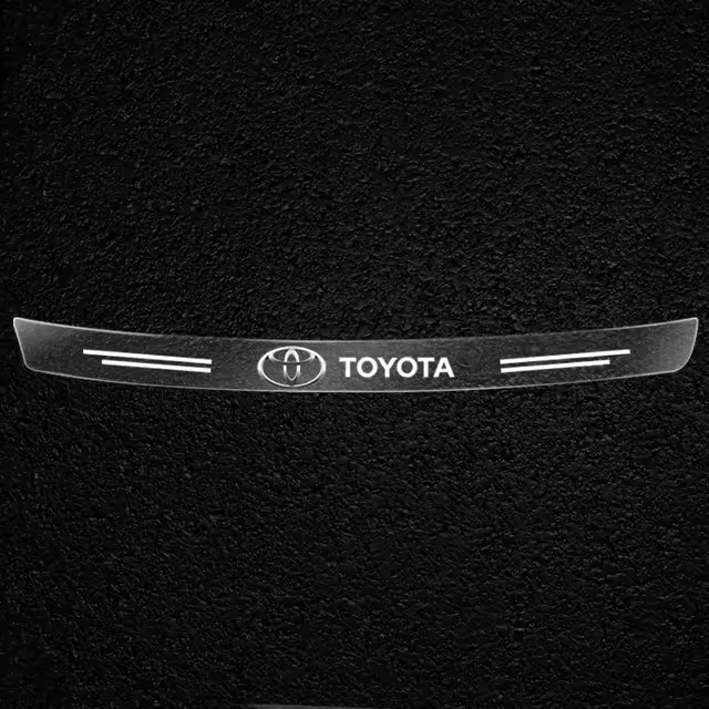 Pegatina Decorativa Transparente Protector de Umbral de Coche Normales Productos para Motores de Toyota Pedales y Accesorios de Pedales - 1