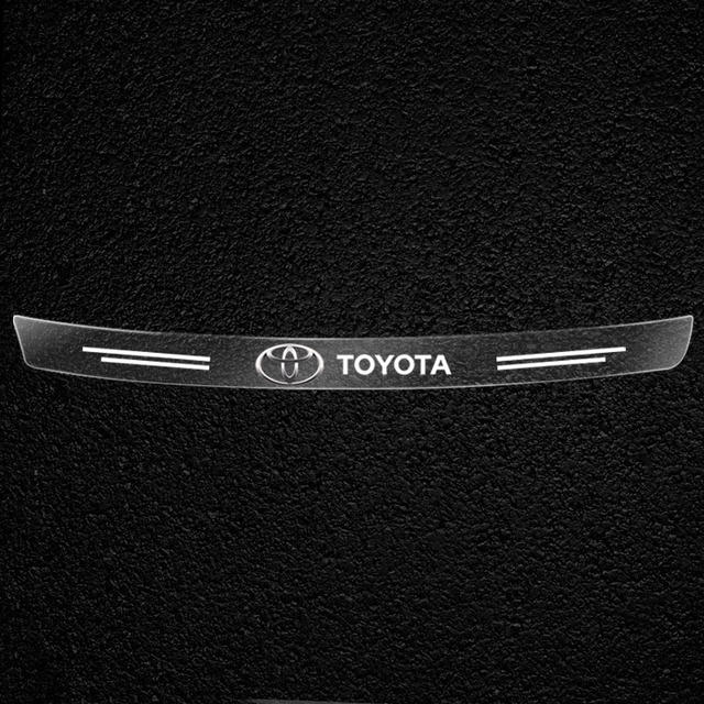 Pegatina Decorativa Transparente Protector de Umbral de Coche Normales Productos para Motores de Toyota Pedales y Accesorios de Pedales