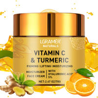 Crema facial de cúrcuma y vitamina C, Retinol, humectante reafirmante, hialurónico, aclarante, reparador, cremas blanqueadoras para el cuidado de la piel suave - details 6