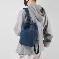 Mochila escolar de nailon transpirable para hombre, impermeable, resistente al desgaste, almacenamiento en capas, ligera para ej - details 7