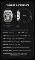 Reloj mujer inteligente Fitness exterior deporte Bluetooth llamada Seguimiento GPS hombre ritmo cardíaco Reloj de presión arterial - details 17