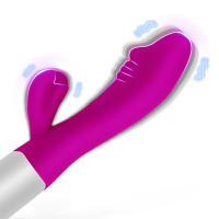 Vibrador de conejo recargable para mujer, consolador de doble vibración, masajeador de Vagina y punto G, palo AV, Juguetes sexuales de clítoris, masturbador femenino - details 1