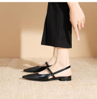 Zapatos planos con correa puntiaguda simples y versátiles - details 12