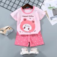 Conjunto de Manga Corta para Niños Puro Algodón Camisetas de Verano para Bebés - details 18