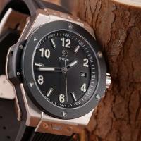 Reloj Automático de Acero Inoxidable ENITON 42mm Luz Nocturna Retro para Hombres Resistente al Agua - details 9