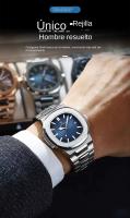 POEDAGAR Nuevo reloj de cuarzo para hombre ultrafino resistente al agua - details 2