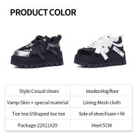 Nuevo superventas, zapatos deportivos con suela gruesa que aumentan la altura, zapatos antideslizantes, cómodos y a la moda para caminar - details 1