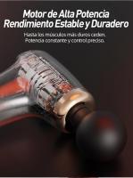 Pistola de Masaje Fascial con Mango Extensible y Codo, Automasaje para Espalda Alta/Baja, Alivio Muscular Profundo y Relajación para Aliviar Dolor de Espalda, Cuello y Hombros - details 7