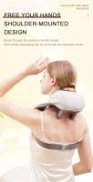 Masajeador inalámbrico para cuello, hombros y espalda, Motor sin escobillas 6D, almohada de masaje para amasar tejido profundo, chal, los mejores regalos para mujeres y hombres - details 6