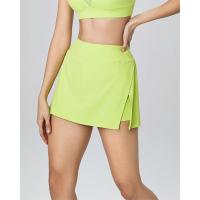 Falda deportiva de verano de cintura alta para mujer con bolsillo interior dividido, conjunto de golf para fitness y tenis - details 5