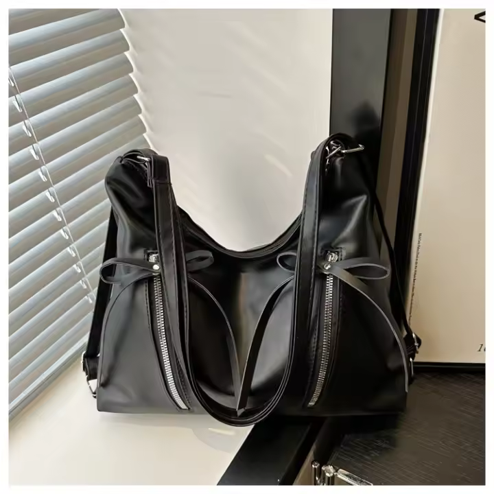 Casual, bolso de mano, nuevo estilo, de moda, gran capacidad, coreano, para mujer, bolso de hombro, mochila, mochila - 1