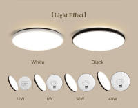 Lámpara de techo LED CANMEIJIA 220V Luz de panel 15W 20W 30W 50W para decoración de cocina y sala de estar Iluminación interior moderna material de cuerpo plástico y sombra de resina - details 2