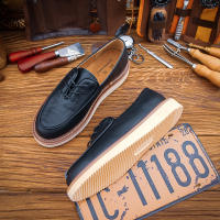 Zapatos de cuero vacuno puro de alta gama, cuero vacuno de primera capa, casuales, transpirables, suela suave - details 12