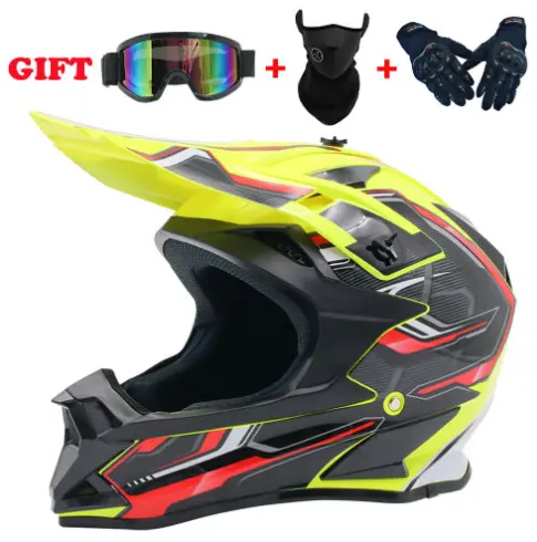 Casco motocross hombre resistente viento Gafas Proteccion aire libre mujer - 1