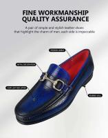 Hermosos hombres informales de verano, transpirables y antideslizantes, nuevos modelos de negocios, zapatos cómodos de cuero genuino para hombres - details 7