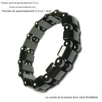 Hematita clásica con cuentas de energía, terapia magnética elástica, cuidado de la salud, pulseras para perder peso, cuidado de la salud adelgazante para hombres y mujeres - details 4
