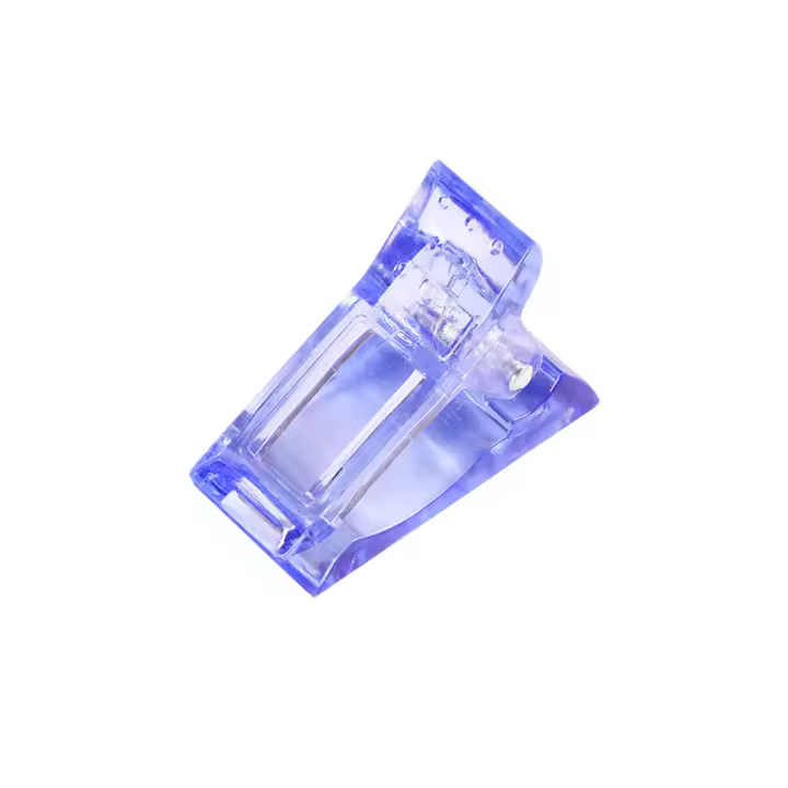 Abrazadera de Falsos Púlos Quick Building 5Pcs Clip Fijación de Moldura para Extensión de Uñas Precisa y Fácil - 1