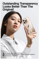 SmartDevil-funda de teléfono magnética de vidrio templado para iPhone 16 Pro Max, funda trasera transparente Magsafe para iPhone 16 Pro 16 - details 9