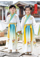 Hanfu para niños, uniformes tradicionales, disfraz antiguo de estilo chino, disfraces de libros para estudiantes de escuela primaria para niños, - details 14