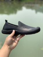 Zapatos de cuero de los hombres de cuero genuino hueco transpirable retro zapatos casuales suela suave un pedal perezoso versátil tacón plano zapatos Doudou - details 16