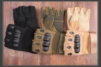 Guantes de medio dedo para hombre, guante táctico para exteriores, deportes, Airsoft, motocicleta, ciclismo - details 10