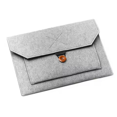 Funda para portátil de 11,6/13/14/15 ", funda de fieltro ultraligera para tableta y portátil, funda con múltiples bolsillos, maletines para Apple Macbook/Asus - 1