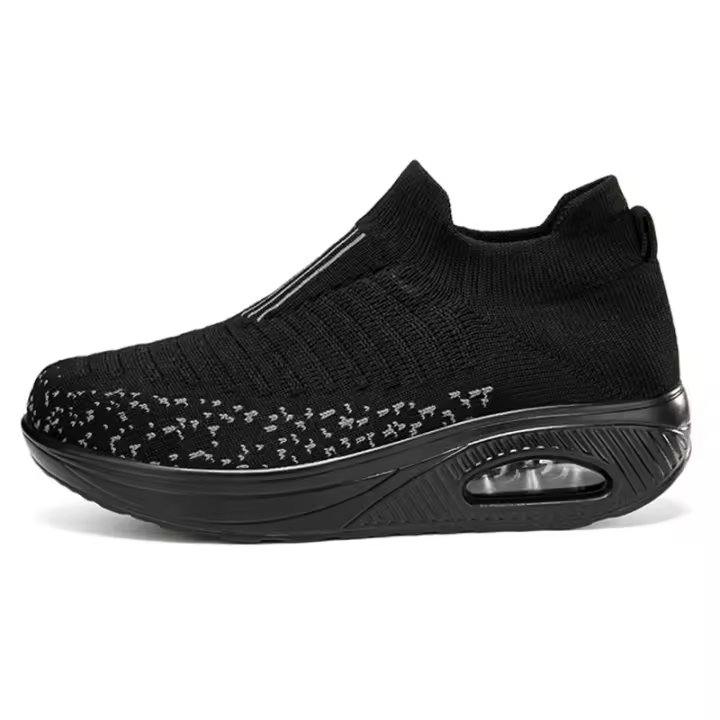 Zapatillas de Malla Transpirable Comodidad para Nurse Ladies Suela de Goma Natural Cierre de Ponte - 1