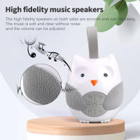 Máquina portátil de ruido blanco chupete para bebés con 10 música ligera para niños pequeños de máquina de sonido de apagado de temperatura - details 4