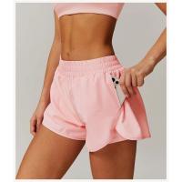 Pantalones cortos de yoga de secado rápido, pantalones cortos de entrenamiento para correr con levantamiento de cadera y cintura alta de doble capa - details 6