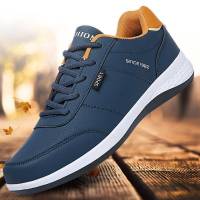 Zapatos y zapatillas de deporte de cuero informales de verano para hombre. - details 1