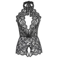 Conjunto de Lencería de Encaje para Mujeres Monos de Cintura Abierta con Tirantes - details 20