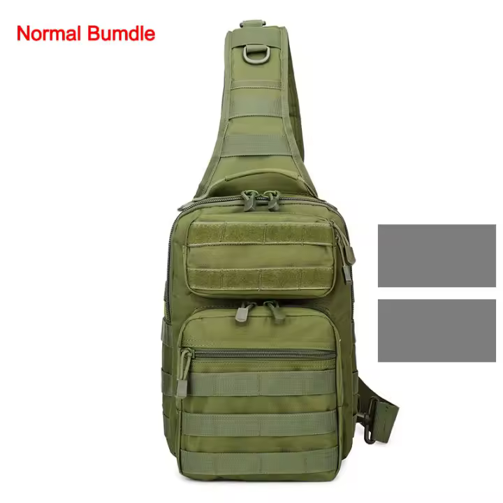 Bolsa de montañismo Mochila para deportes al aire libre Senderismo Camping Militar Táctico Pecho Caza y pesca Molle Bolso de hombro tipo bandolera para escalada - 1