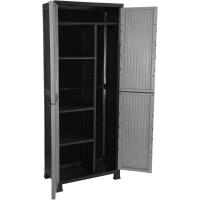 Exterior e Interior, Jardín y Terraza, 4 Baldas, 2 Puertas, 60kg Carga Máxima, Dimensiones - details 3