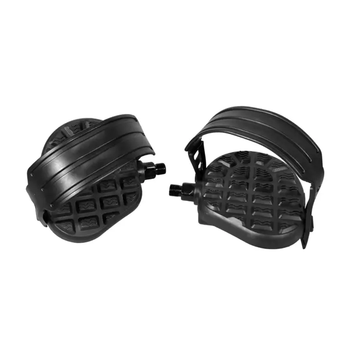 Pedales universales para bicicleta estática Schwarz, antideslizantes, duraderos, ligeros - 1