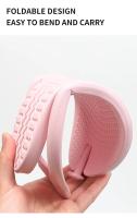 Zapatillas plegables ligeras de viaje para mujer, desechables para ducharse, zapatillas portátiles para hombres en viajes de negocios - details 4