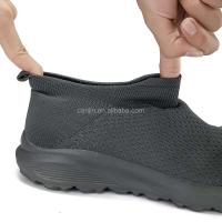 Nuevos deportes ultraligeros antideslizantes con suelas de zapatos para hombres, zapatos cómodos de punto para caminar para mujeres a bajo precio para fitness - details 11