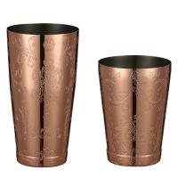 Coctelera trasera Boston Shaker: Juego de 2 piezas: herramienta de barra de barman profesional con peso de 18,6 oz y peso de 25 oz - details 36