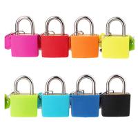 Mini candado de acero fuerte pequeño para maleta de viaje, candado de seguridad antirrobo para equipaje con 2 llaves, 23mm - details 0