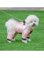 Chaqueta de plumón para perro, ropa impermeable para perros pequeños, mono con cuello incorporado, abrigo reflectante para mascotas, Bulldog Francés, Invierno - details 15